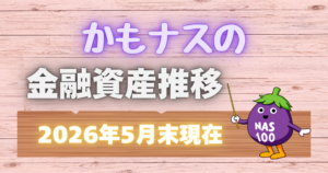 かもナスの金融資産推移